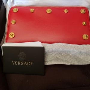 Versace medusa wallet